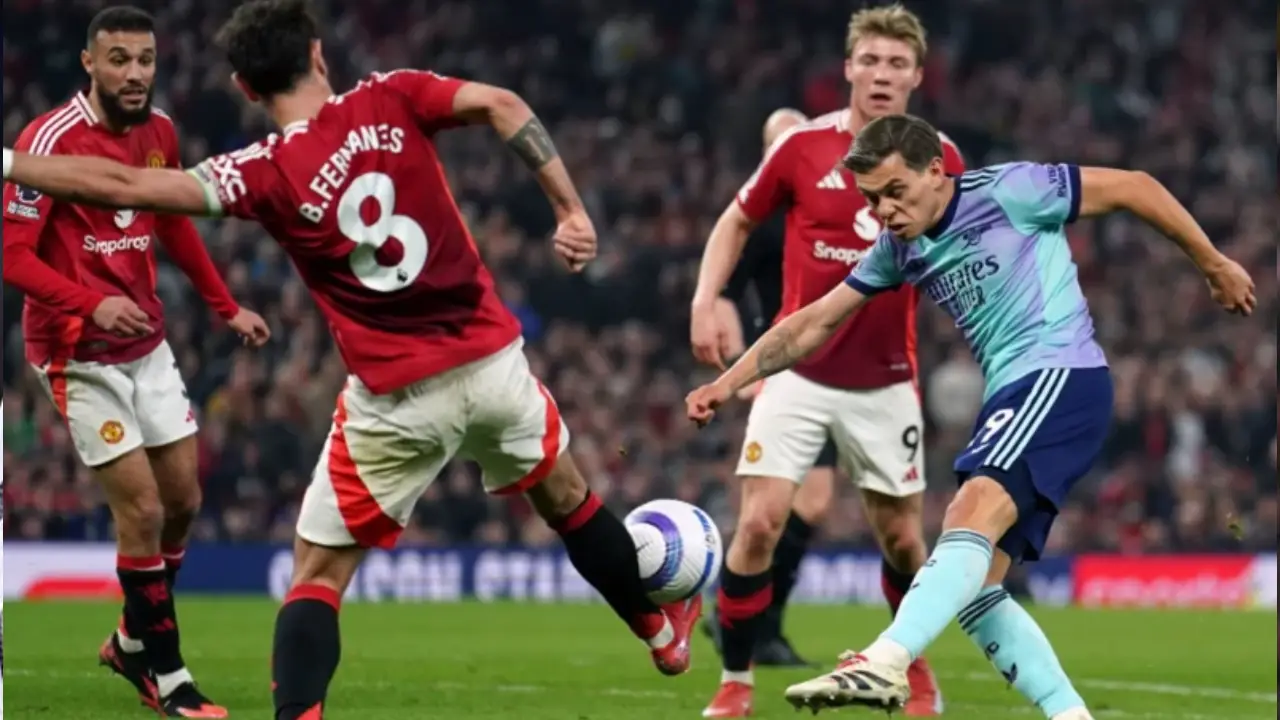 ইউনাইটেডের সাথে ড্র করে আর্সেনালের শিরোপা স্বপ্নে ধাক্কা